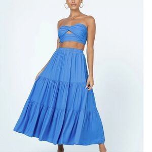 NWT Princess Polly Allie Set In Blue